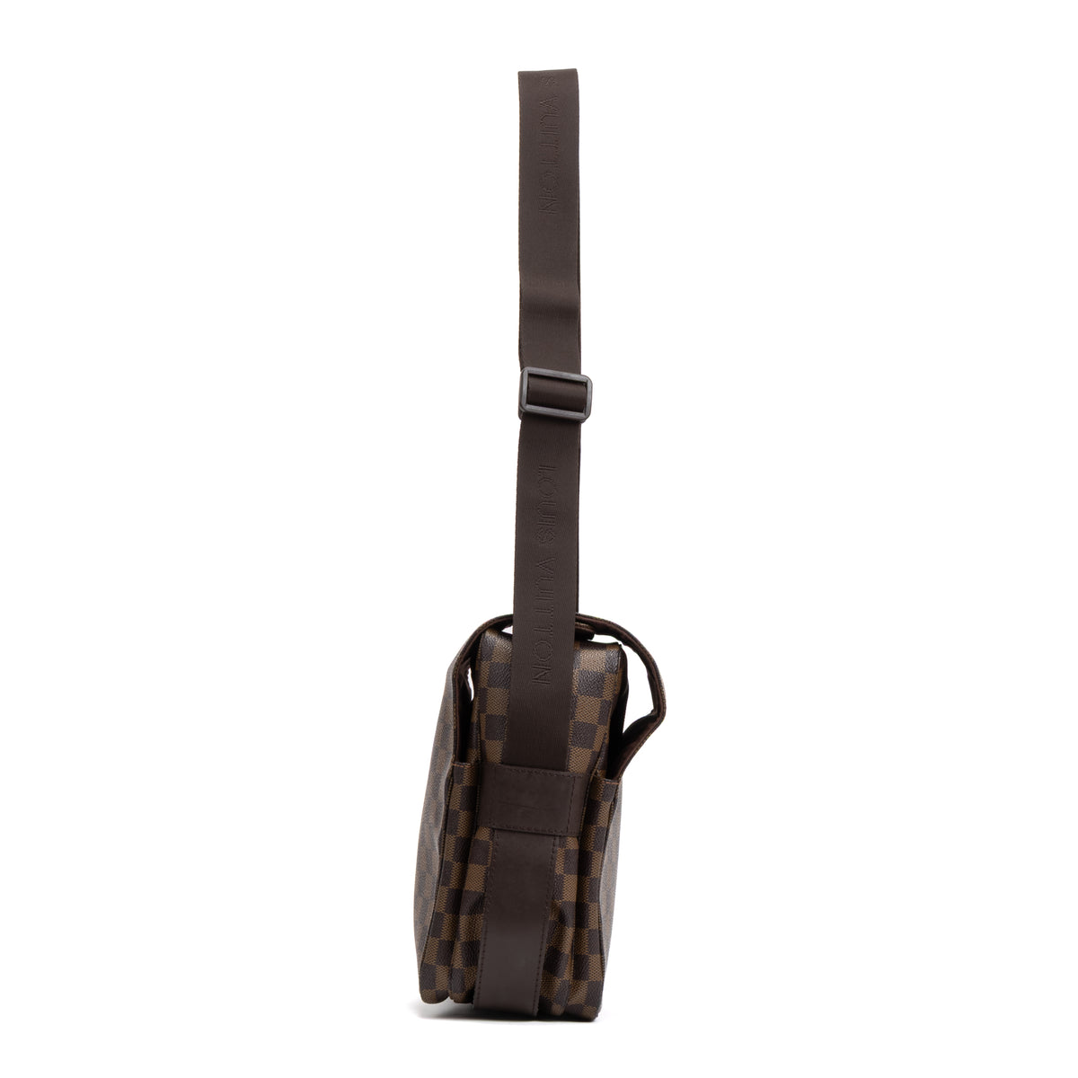 Shoulder Bag Naviglio Brown Damier Ebene