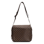 Shoulder Bag Naviglio Brown Damier Ebene