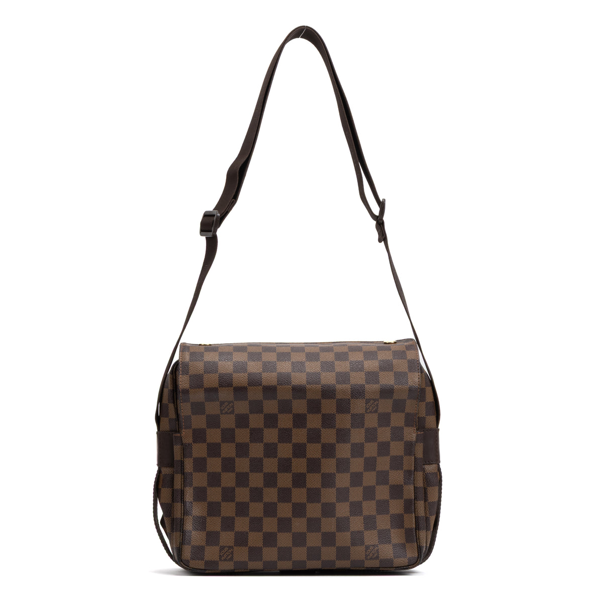 Shoulder Bag Naviglio Brown Damier Ebene