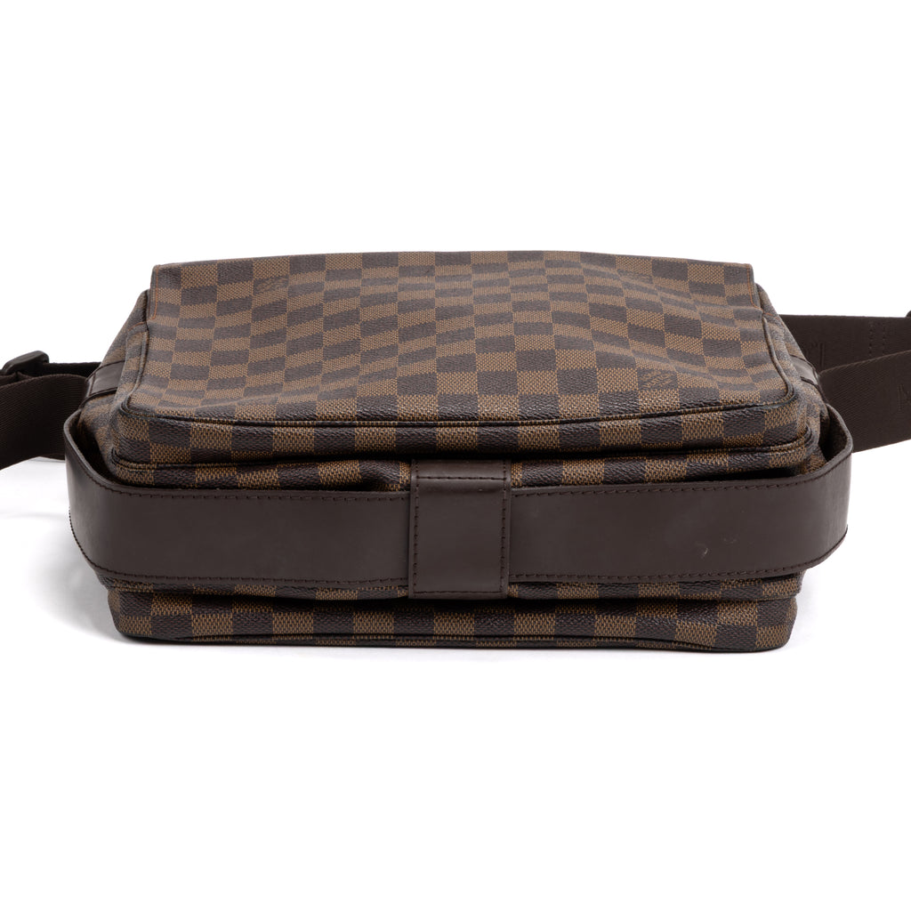 Shoulder Bag Naviglio Brown Damier Ebene