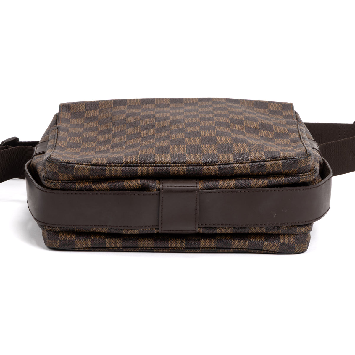 Shoulder Bag Naviglio Brown Damier Ebene