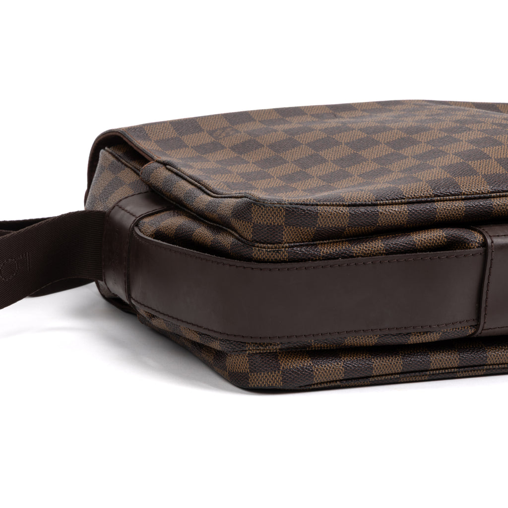 Shoulder Bag Naviglio Brown Damier Ebene