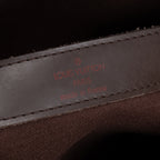 Shoulder Bag Naviglio Brown Damier Ebene
