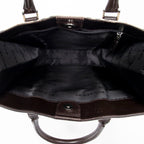 Handbag Medium Tall Tote Beige Nova Check Canvas
