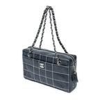 Shoulder Bag Wild Stitch Camera Bag Black Wild Stitch Quilted Lambskin Leather