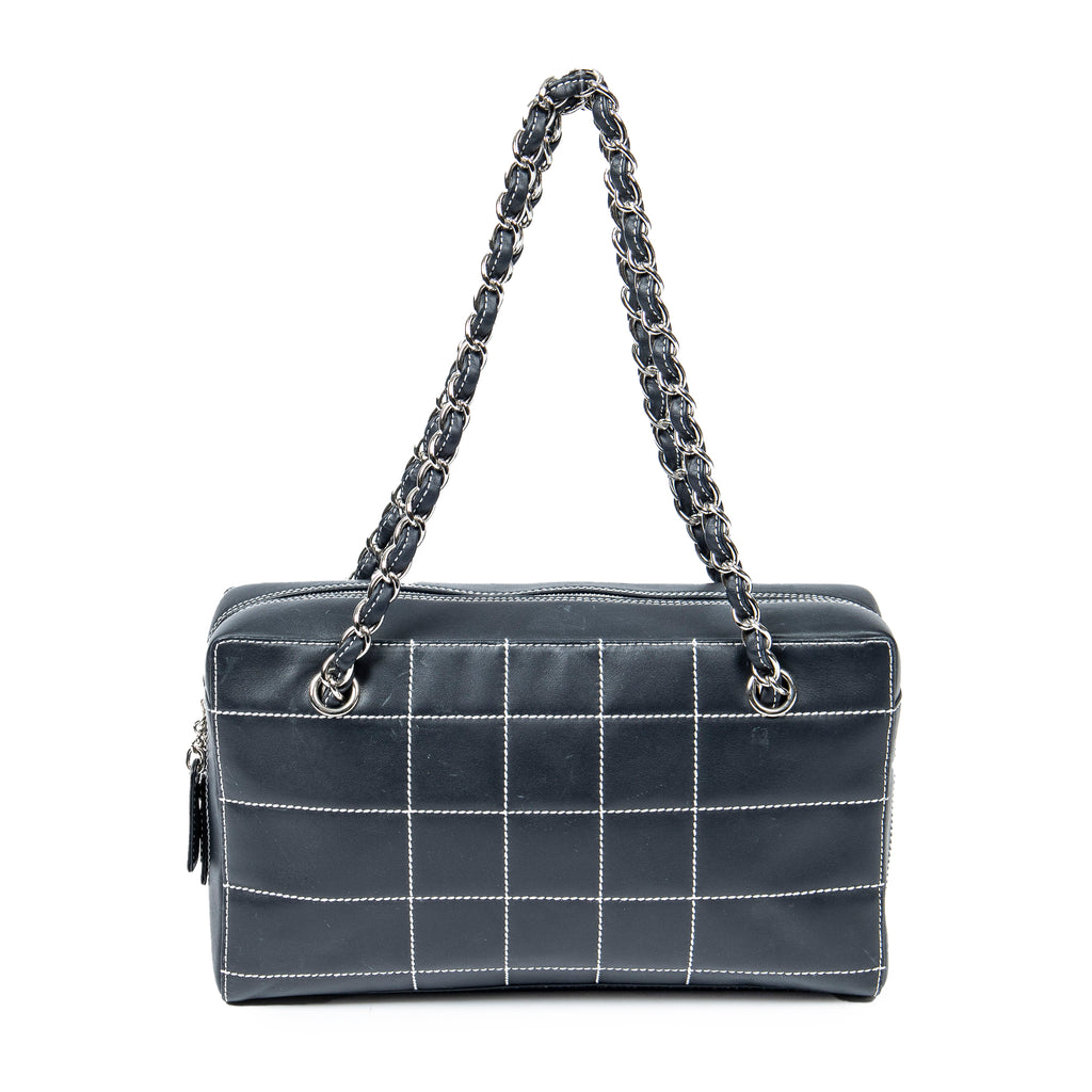 Shoulder Bag Wild Stitch Camera Bag Black Wild Stitch Quilted Lambskin Leather