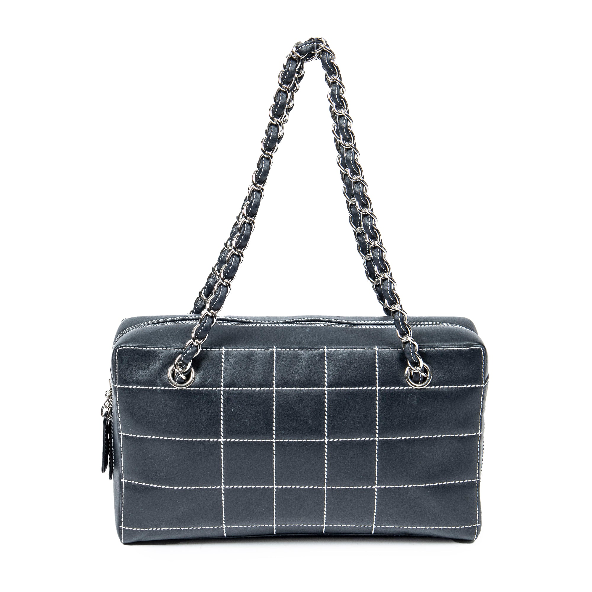 Shoulder Bag Wild Stitch Camera Bag Black Wild Stitch Quilted Lambskin Leather