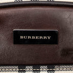 Bolso Mini Dome Lona Beige Nova Check