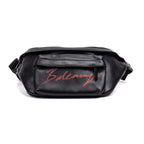 Shoulder Bag Everyday Belt Bag Black Calfskin Leather