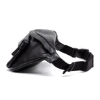 Shoulder Bag Everyday Belt Bag Black Calfskin Leather