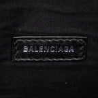 Shoulder Bag Everyday Belt Bag Black Calfskin Leather