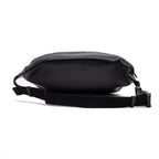 Shoulder Bag Everyday Belt Bag Black Calfskin Leather