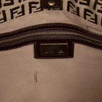 Shoulder Bag Medium Square Tote Tan Zucca Canvas