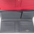Handbag Rockstud Trifold Travel Wallet Red Studded Calfskin Leather