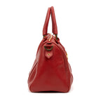 Shoulder Bag Vintage CC Timeless Medium Boston Red Caviar Leather
