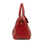 Shoulder Bag Vintage CC Timeless Medium Boston Red Caviar Leather