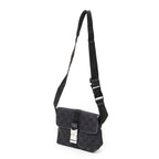 Shoulder Bag Mini Belt Bag Black Monogrammed Canvas