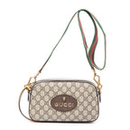 Shoulder Bag Neo Vintage Messenger Beige Supreme Coated Canvas