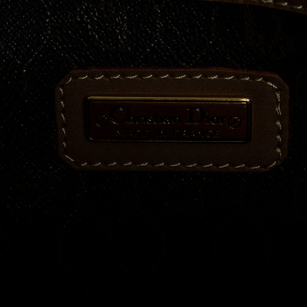 Travel Bag Vintage Large Boston Dark Gray Honeycomb Coated Canvas