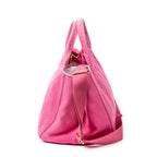 Shoulder Bag Medium Canapa Tote Fuchsia Pink Canapa Canvas