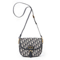 Shoulder Bag Medium Bobby Flap Crossbody Beige Diorissimo Canvas