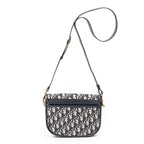 Shoulder Bag Medium Bobby Flap Crossbody Beige Diorissimo Canvas