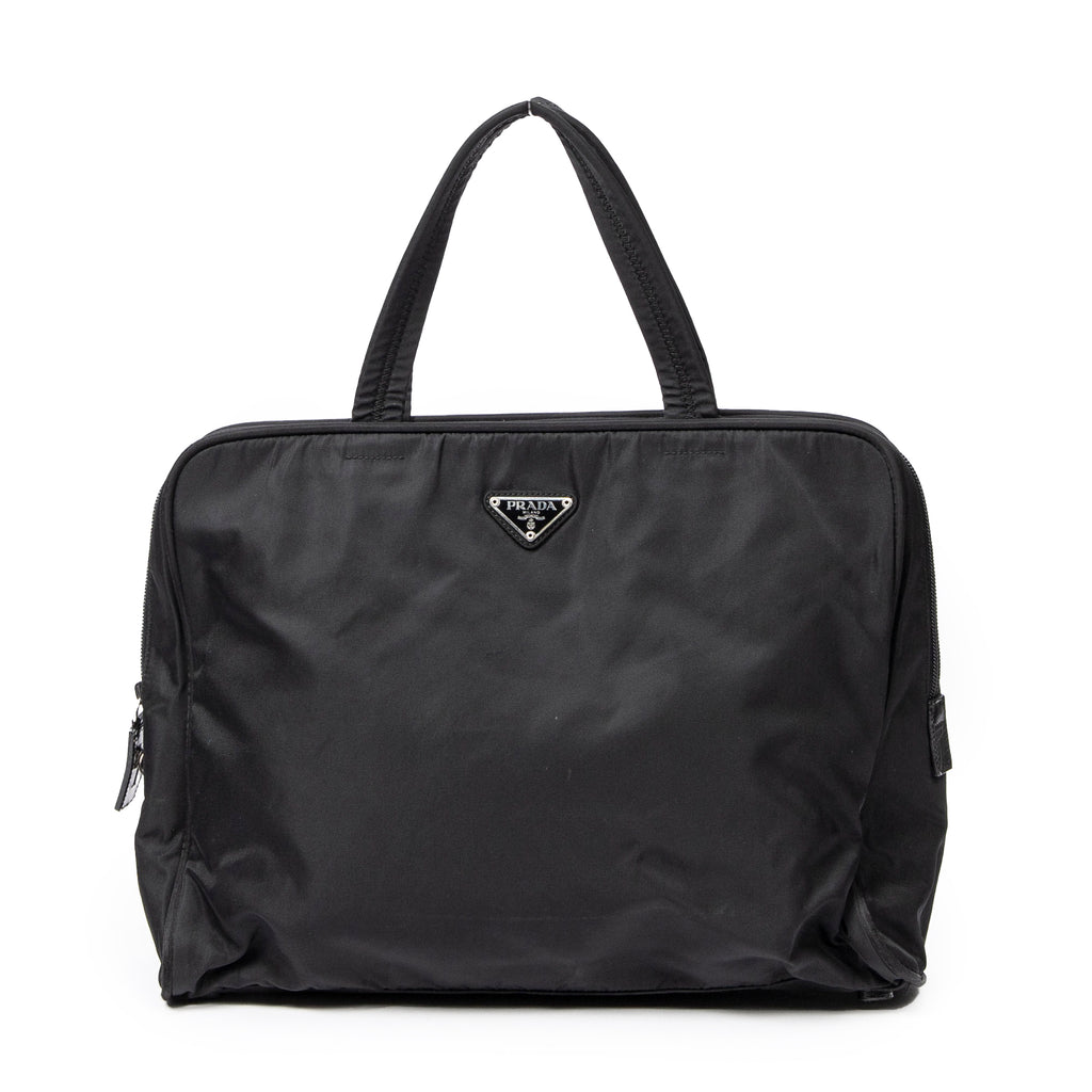 Handbag Vintage Laptop Bag Black Nylon Canvas