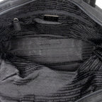 Handbag Vintage Laptop Bag Black Nylon Canvas