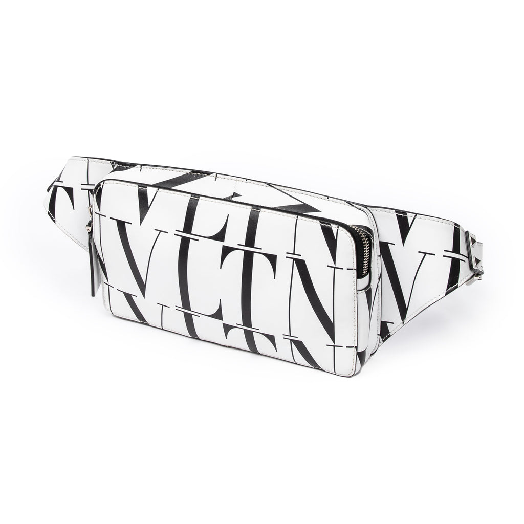 Shoulder Bag VLTN Belt Bag White VLTN Times Leather