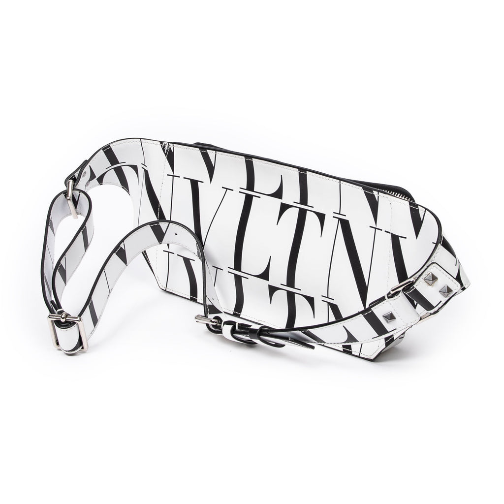 Shoulder Bag VLTN Belt Bag White VLTN Times Leather