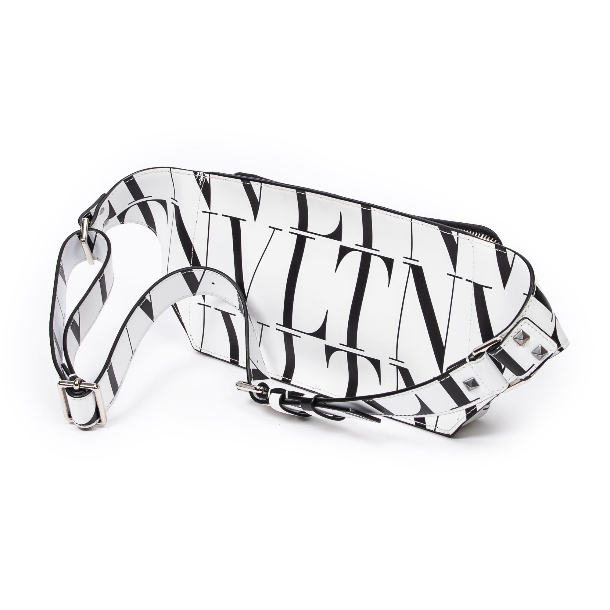 Shoulder Bag VLTN Belt Bag White VLTN Times Leather