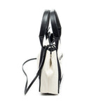 Handbag XS Navy Cabas Ivory Canvas