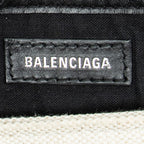 Handbag XS Navy Cabas Ivory Canvas