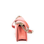 Shoulder Bag Medium Boy Light Pink Shearling Lambskin Leather