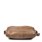 Shoulder Bag Medium Bamboo Bar Tote Brown Grained Leather