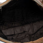 Shoulder Bag Medium Bamboo Bar Tote Brown Grained Leather