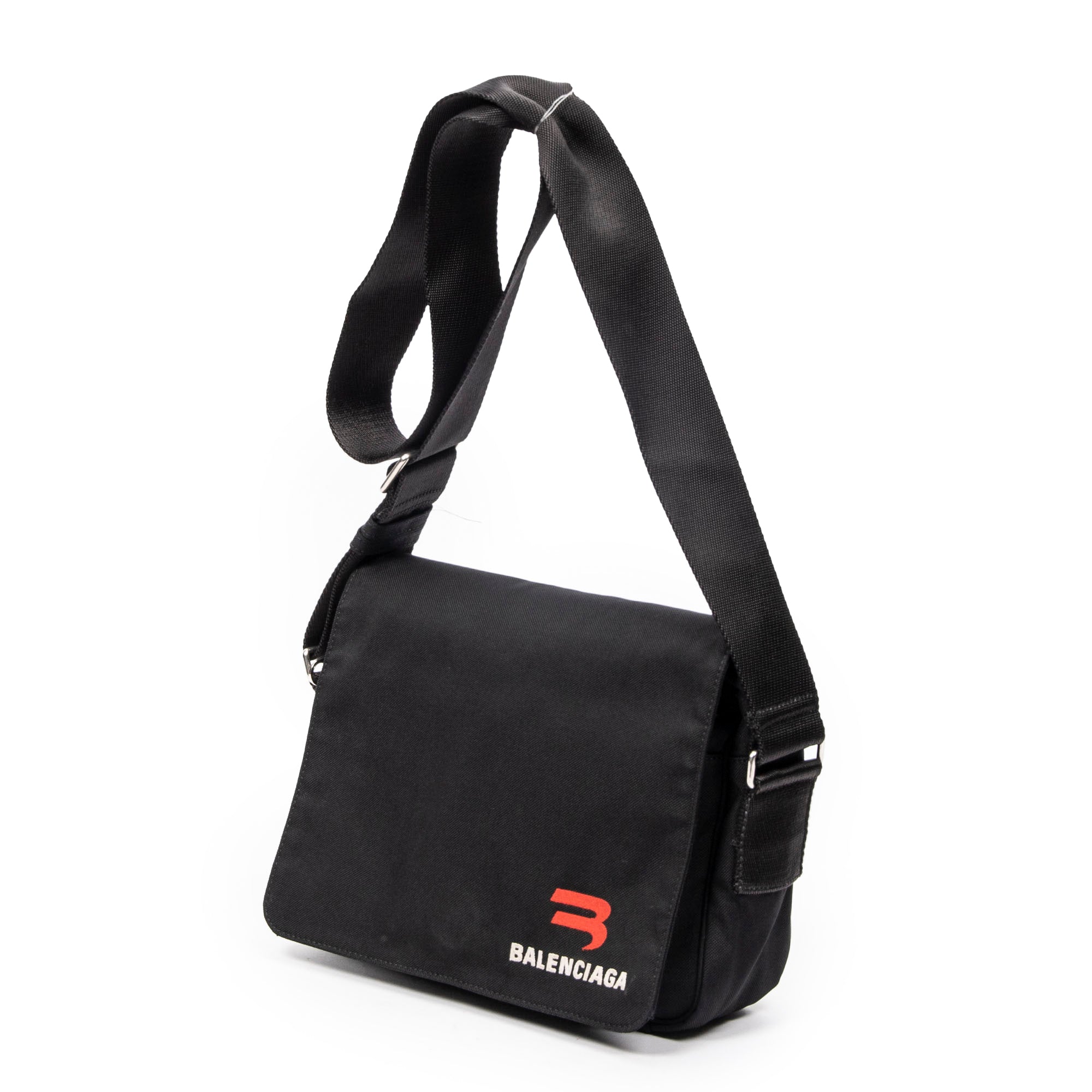 Shoulder Bag Small Explorer Messenger Black Canvas