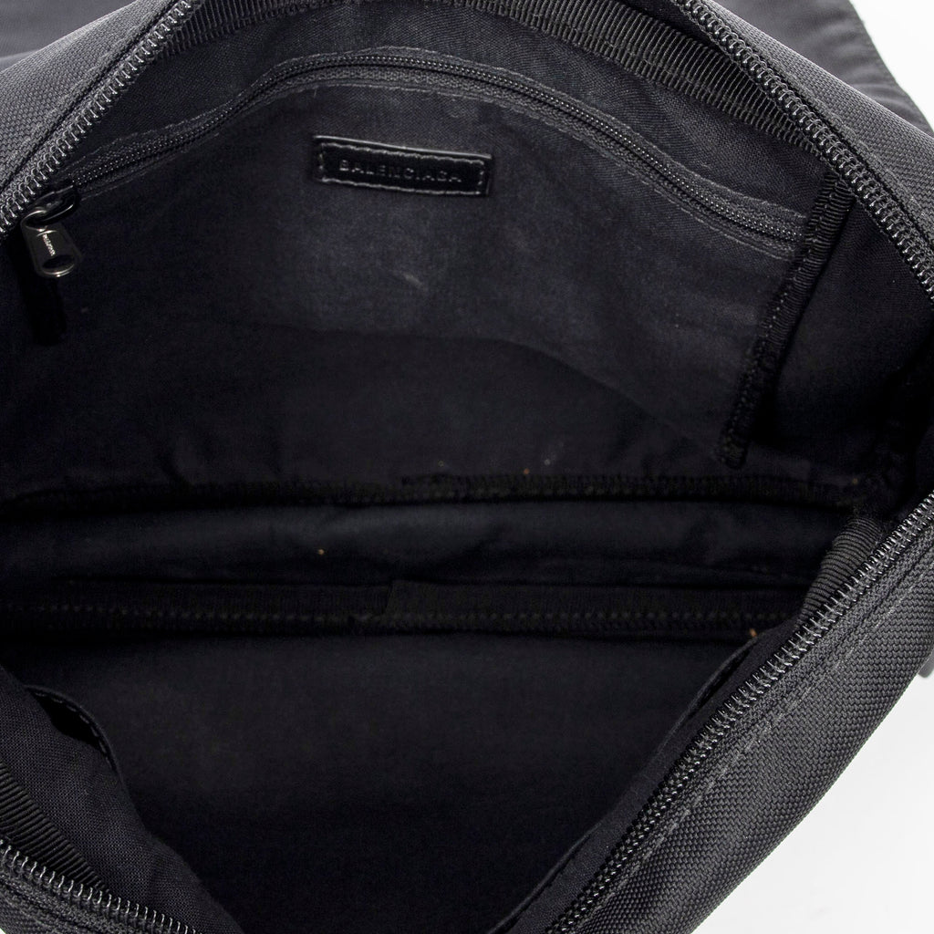 Shoulder Bag Small Explorer Messenger Black Canvas