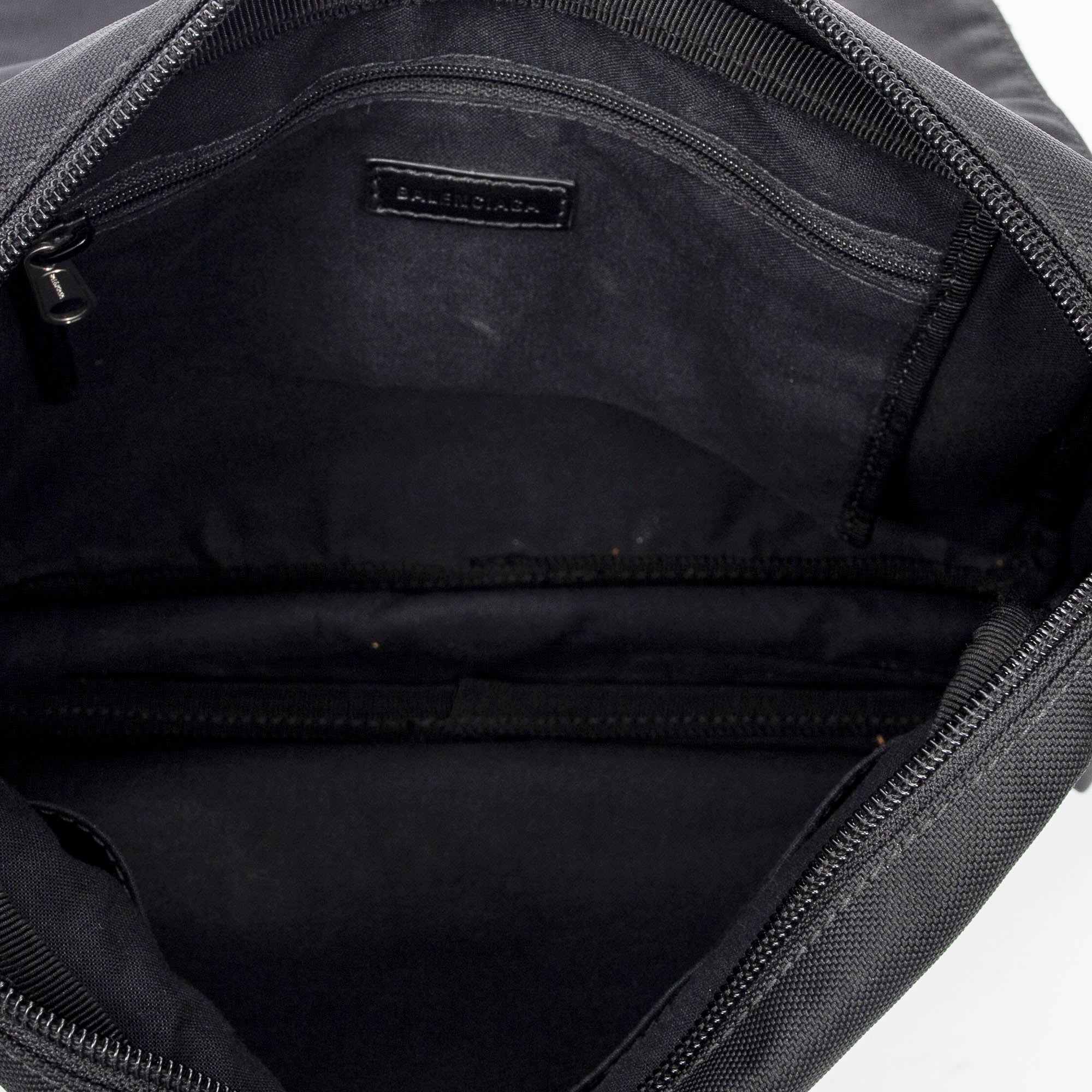 Shoulder Bag Small Explorer Messenger Black Canvas