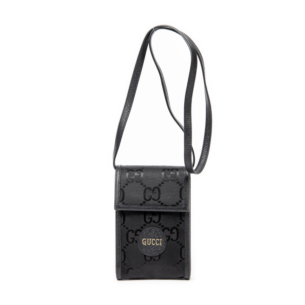 Shoulder Bag Off the Grid Mini Crossbody Black Jumbo GG Nylon Canvas