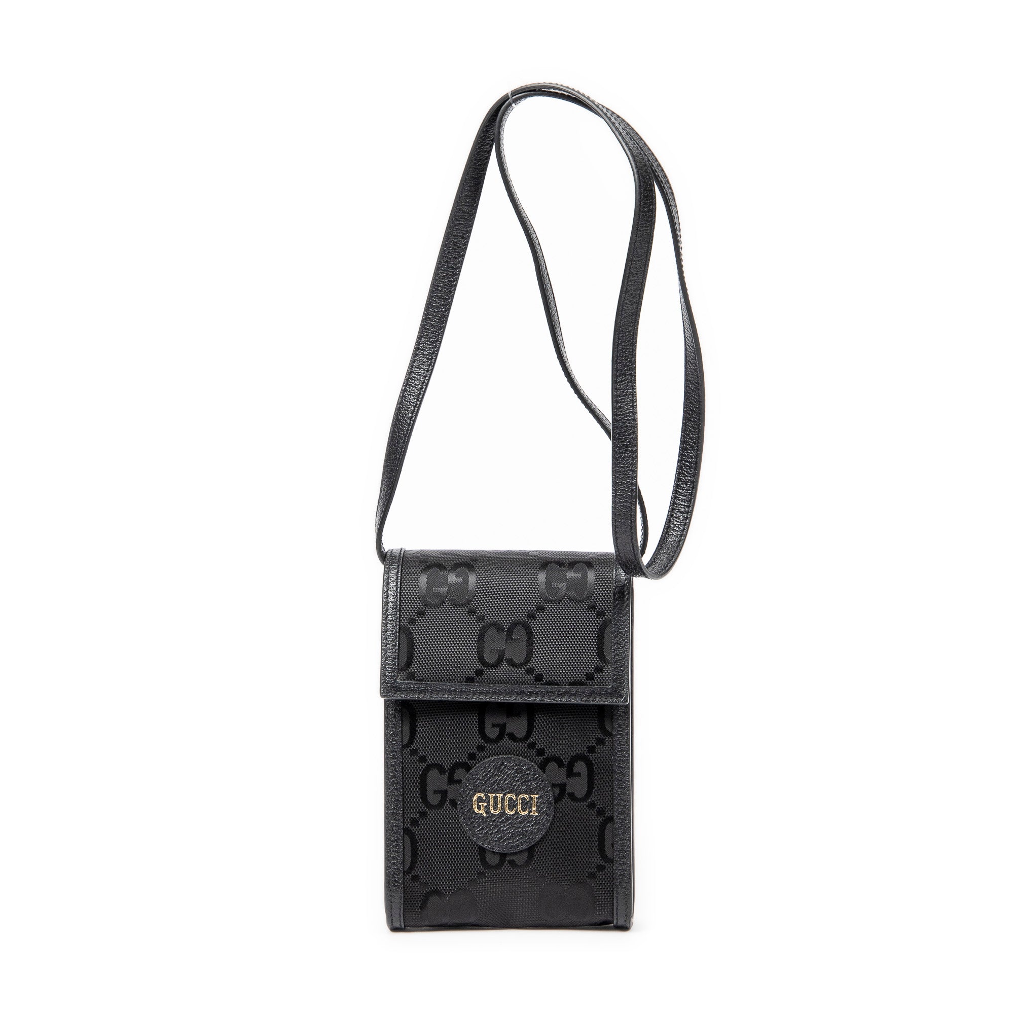 Shoulder Bag Off the Grid Mini Crossbody Black Jumbo GG Nylon Canvas