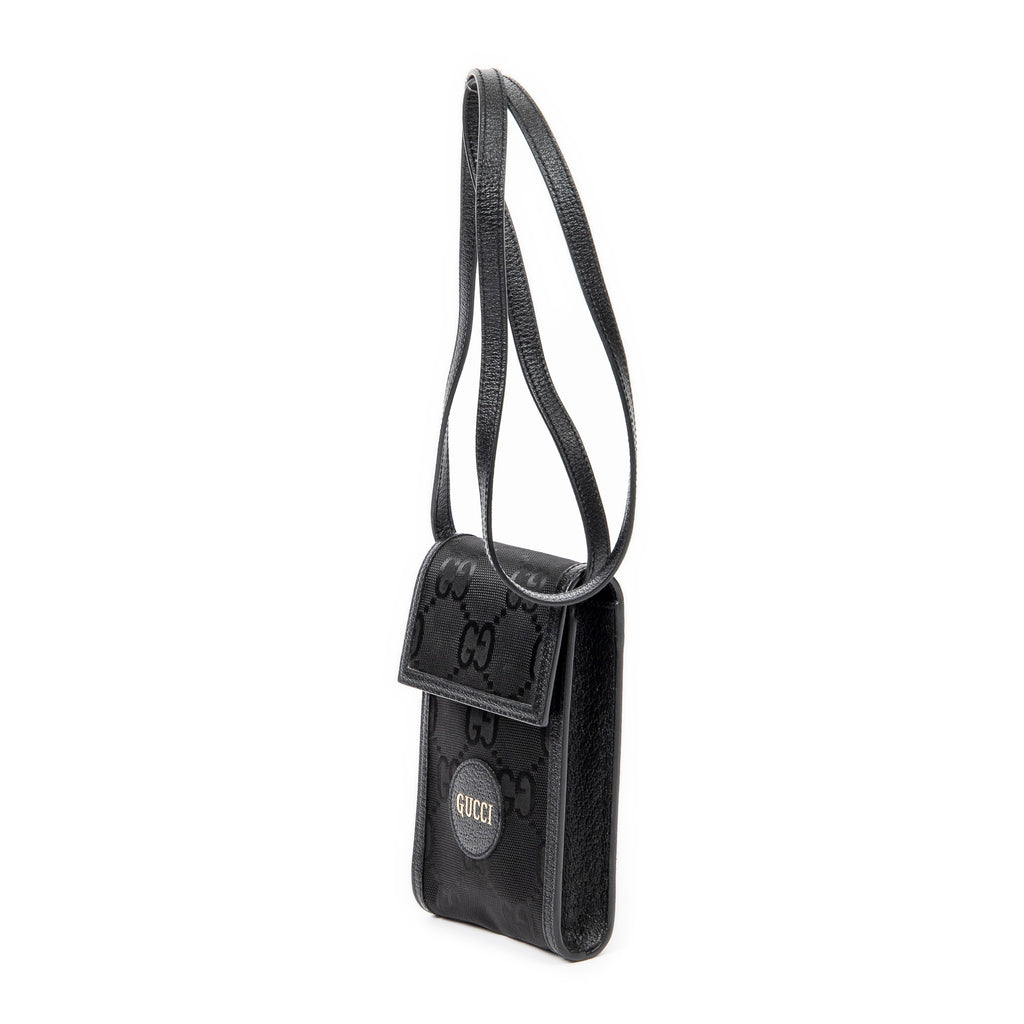 Shoulder Bag Off the Grid Mini Crossbody Black Jumbo GG Nylon Canvas