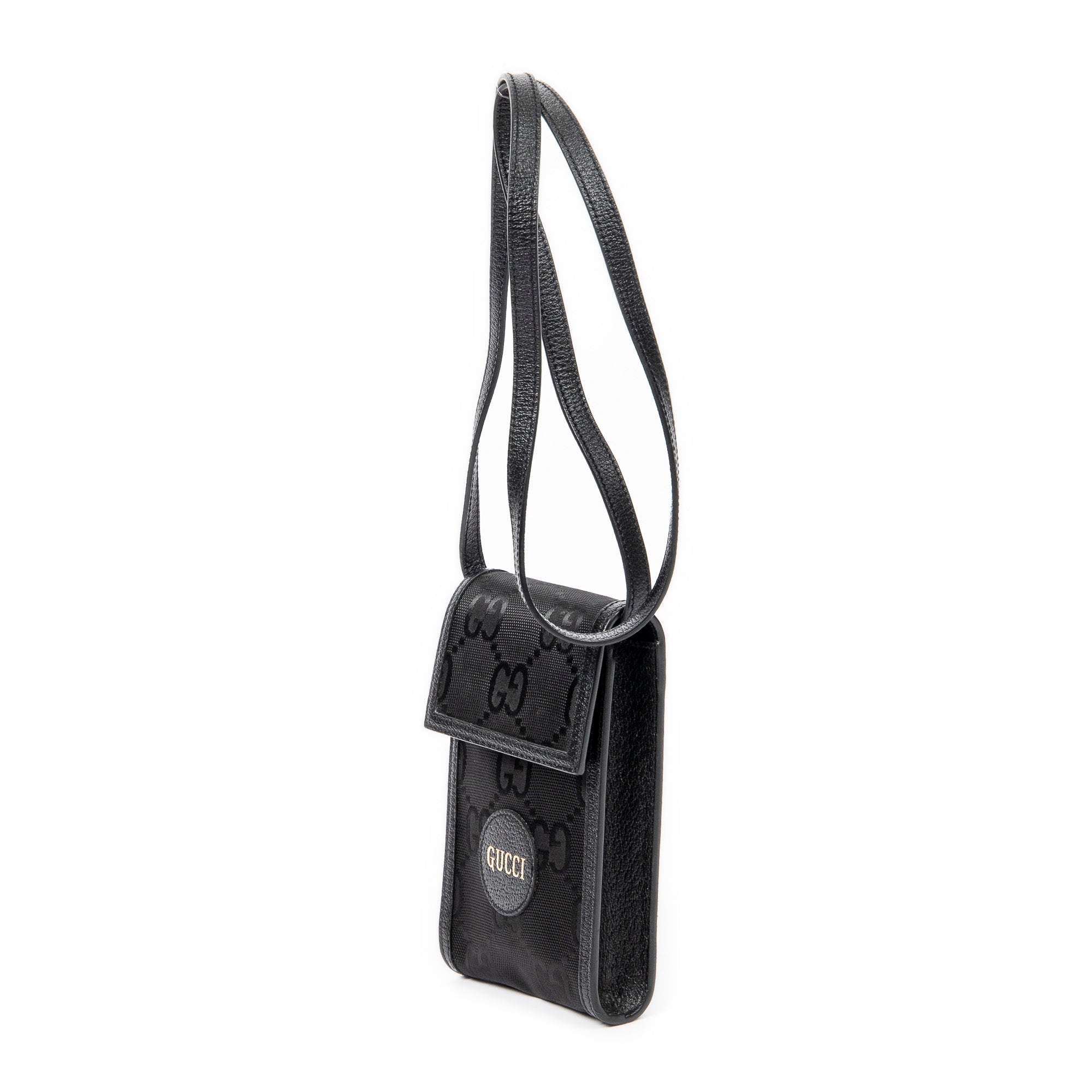 Shoulder Bag Off the Grid Mini Crossbody Black Jumbo GG Nylon Canvas