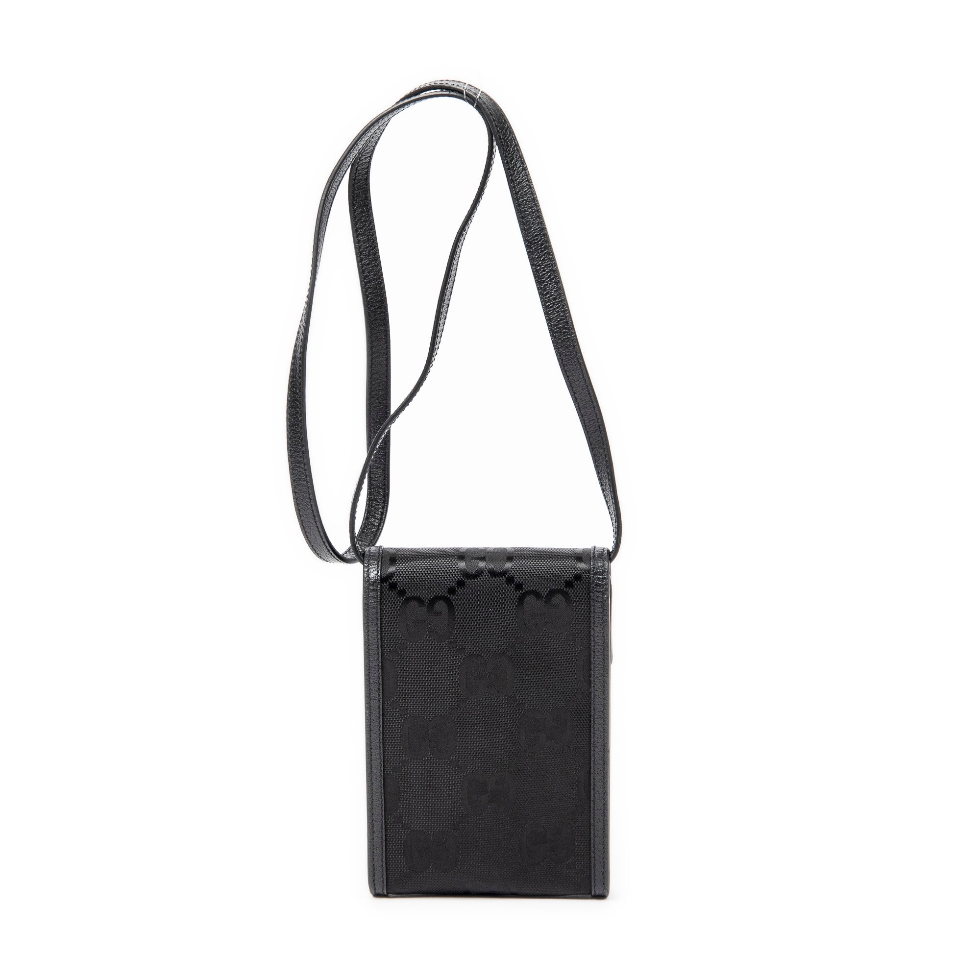 Shoulder Bag Off the Grid Mini Crossbody Black Jumbo GG Nylon Canvas