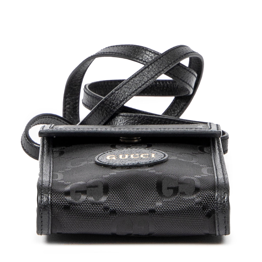 Shoulder Bag Off the Grid Mini Crossbody Black Jumbo GG Nylon Canvas