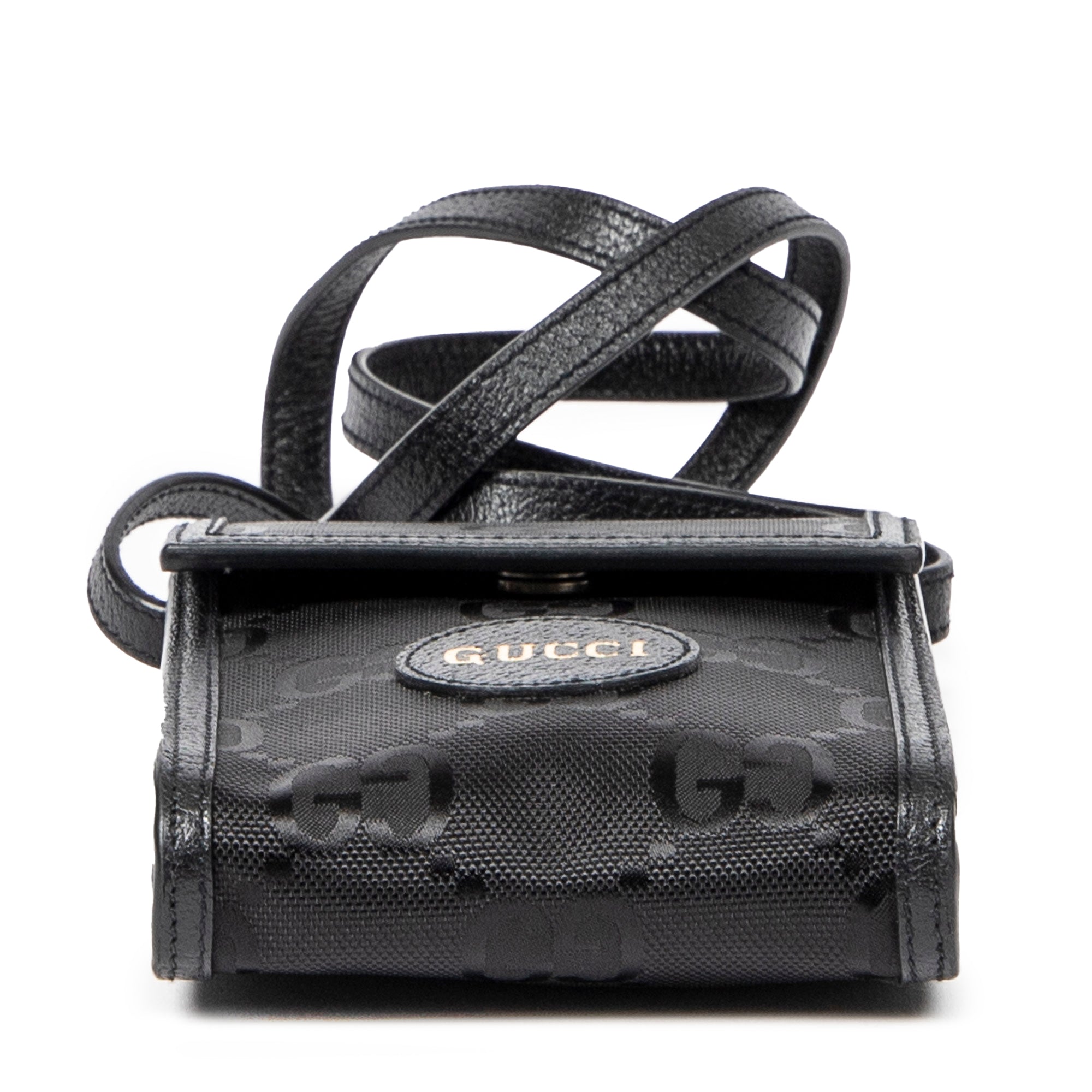 Shoulder Bag Off the Grid Mini Crossbody Black Jumbo GG Nylon Canvas