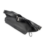Shoulder Bag Flowersity Belt Bag Black Flowersity Print Leather