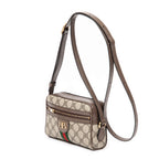 Shoulder Bag Ltd. Ed. 1961 Gucci x Balenciaga The Hacker Project Camera Bag Brown BB Supreme Coated Canvas