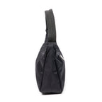 Handbag Vintage Mini Zip Hobo Black Nylon Canvas