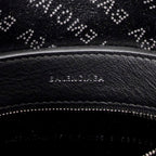 Bolso de hombro XXS Everyday Tote Piel gris con logo perforado